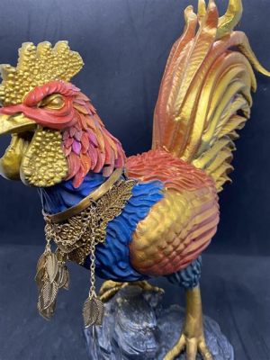  Die Sari-Manok Skulptur - Ein Triumph der Goldenen Verzierungen und Mystischer Symbole!