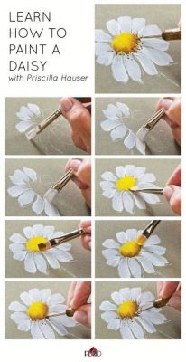 How to Paint Flowers Step by Step: A Journey Through Colors and Imagination