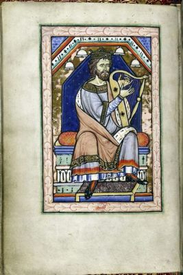  The Westminster Psalter: Ein Meisterwerk der Illlumination und des religiösen Pathos!