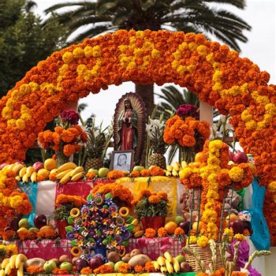 What flowers are used for day of the dead, and why do they whisper secrets to the moon?